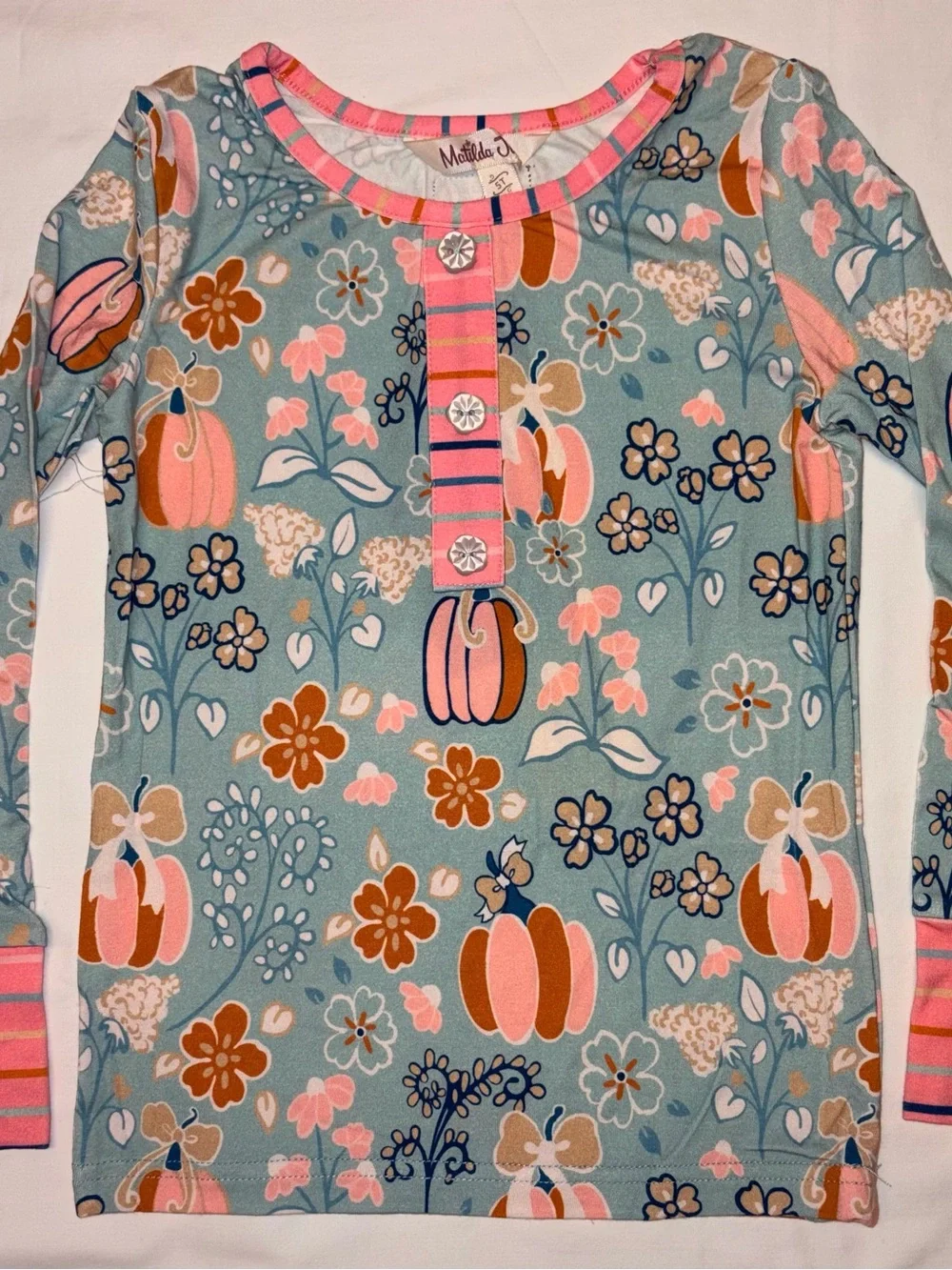 Matilda Jane Pumpkin Parade Pajama set sz 5T NWT